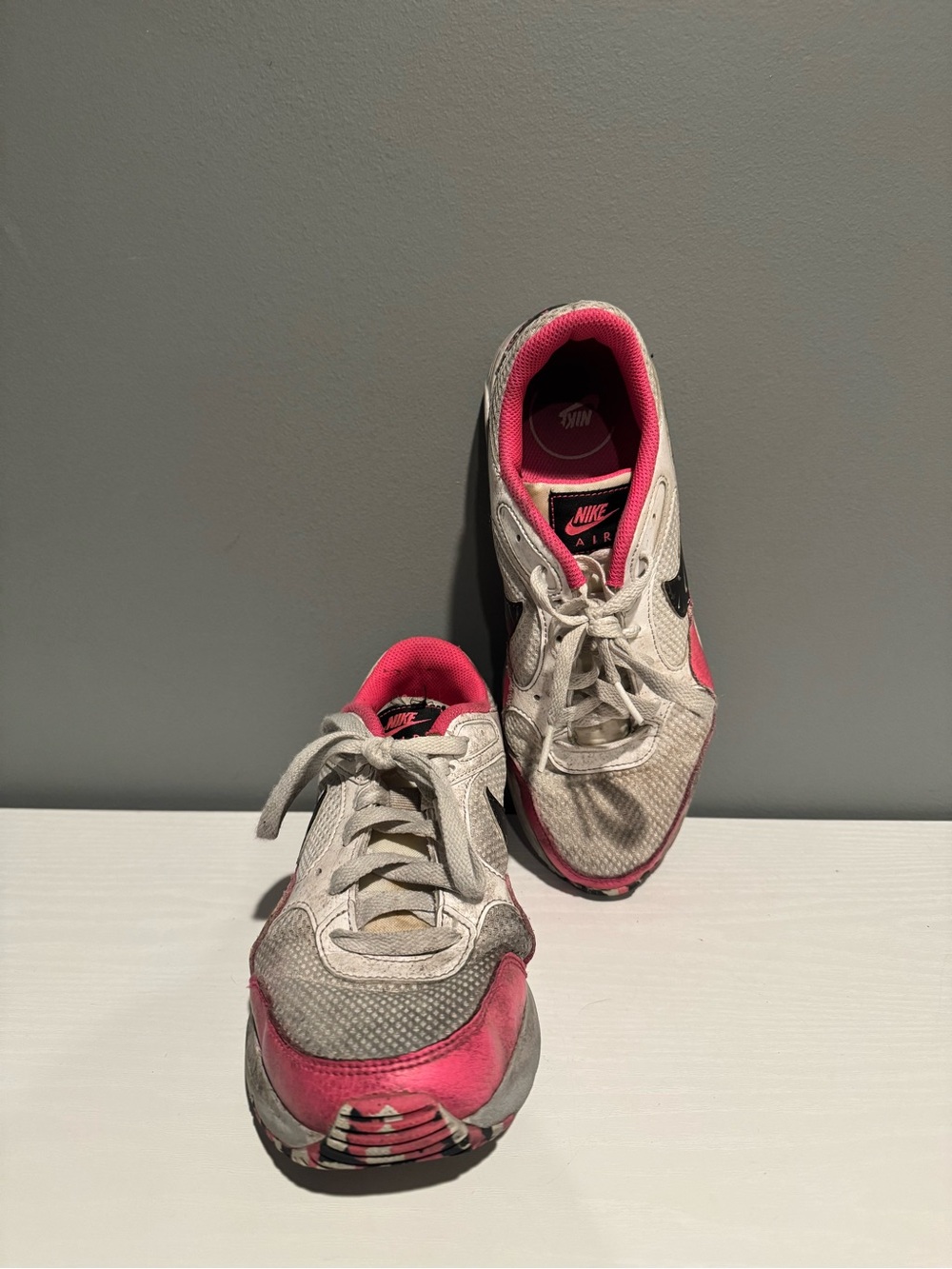 Nike Air Max SC DM8078-100 Pink Multi Swoosh White Hyper Pink Womens 9 - Used